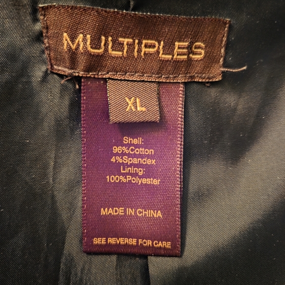 Multiples Leopard Print Jacket - Picture 9 of 10